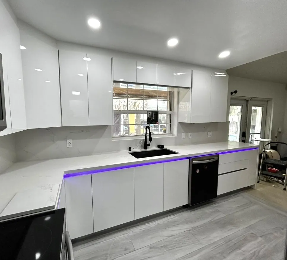 Modern kitchen transformation